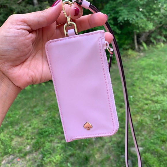 Authentic Kate Spade Nylon/Leather lanyard/Card/ID - Picture 5 of 9